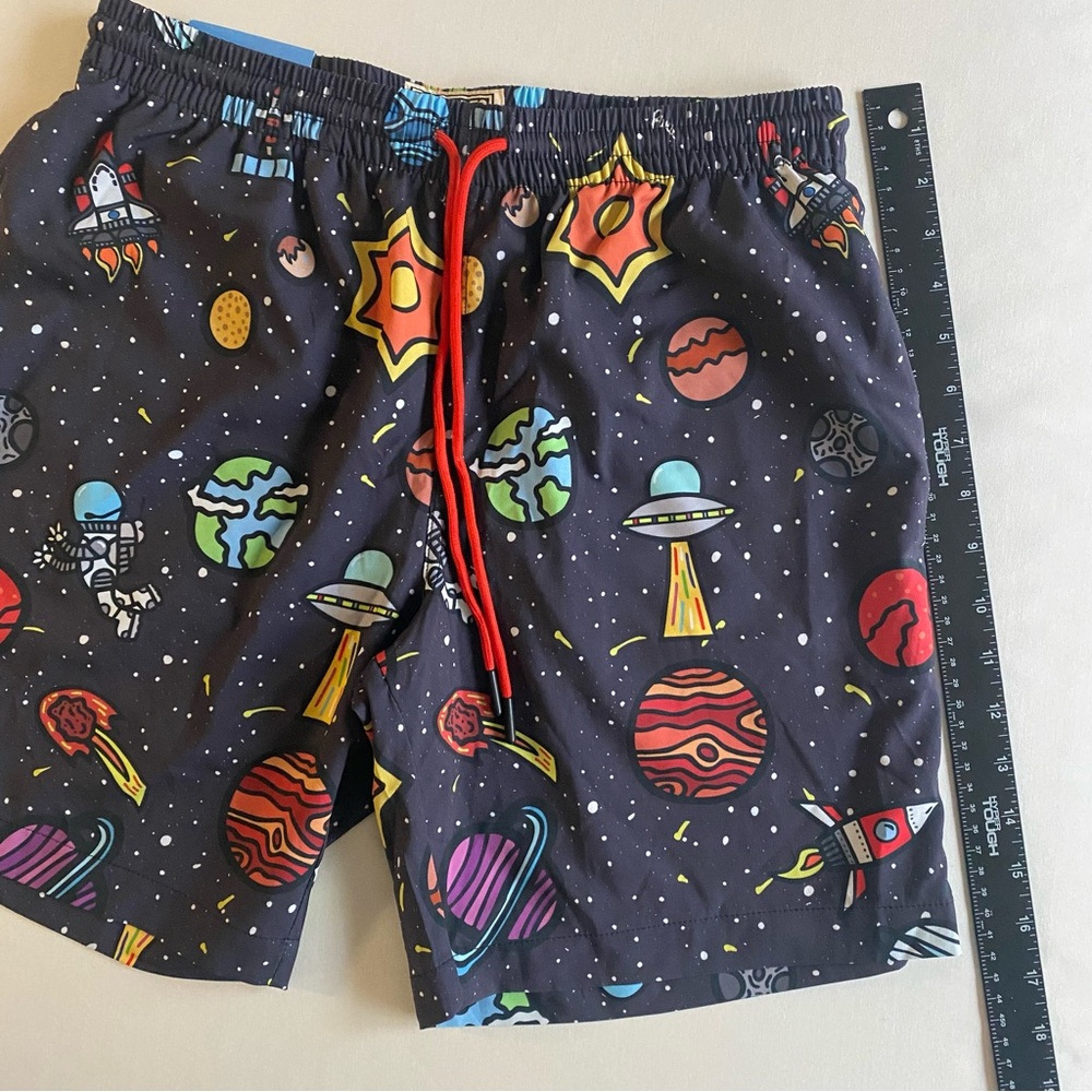 RSVLTS J. Pierce Swim Shorts Men S Spaceman Cali Surf Beach - Picture 11 of 13